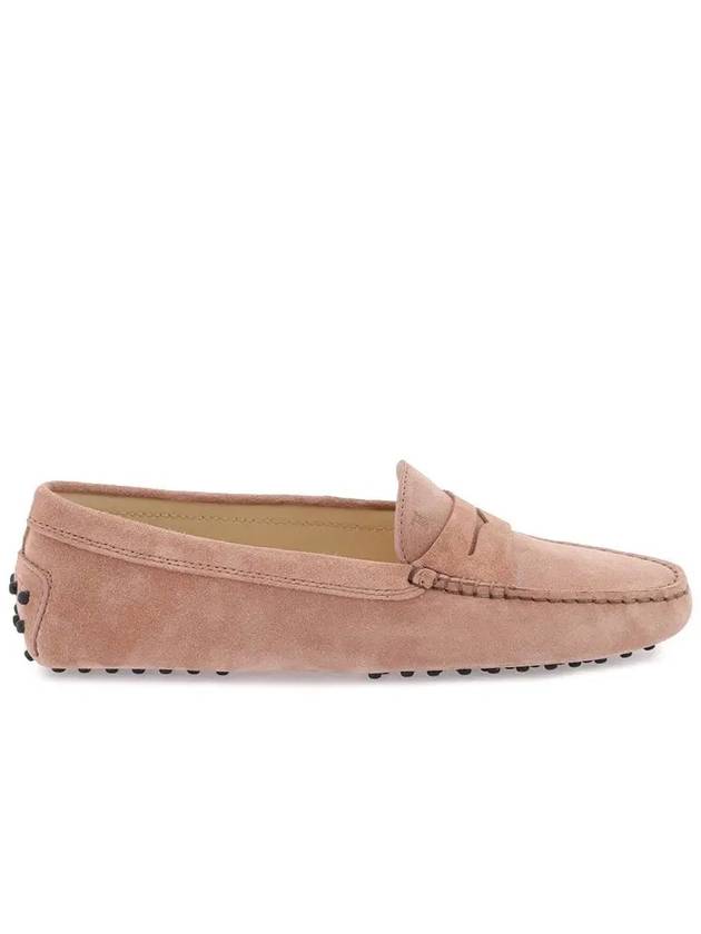 Gommino Suede Driving Shoes Pink - TOD'S - BALAAN 2