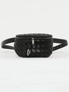 Intrecciato Belt Bag Black - BOTTEGA VENETA - BALAAN 3