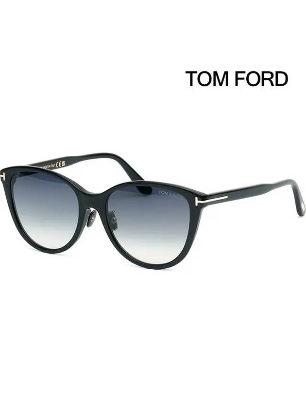 Eyewear Cat's Eye Sunglasses Black - TOM FORD - BALAAN 2