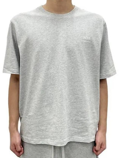 Alexandre Mattiussi Short Sleeve T-Shirt Grey - AMI - BALAAN 2