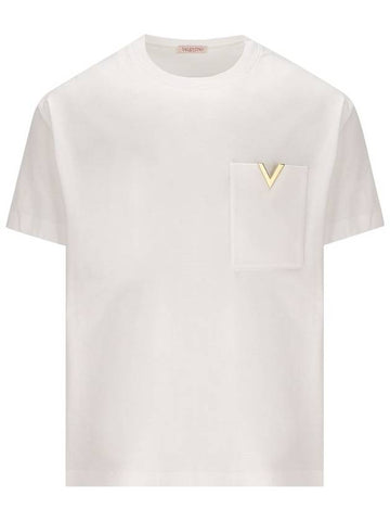 Valentino Garavani T-shirts and Polos White - VALENTINO - BALAAN 1