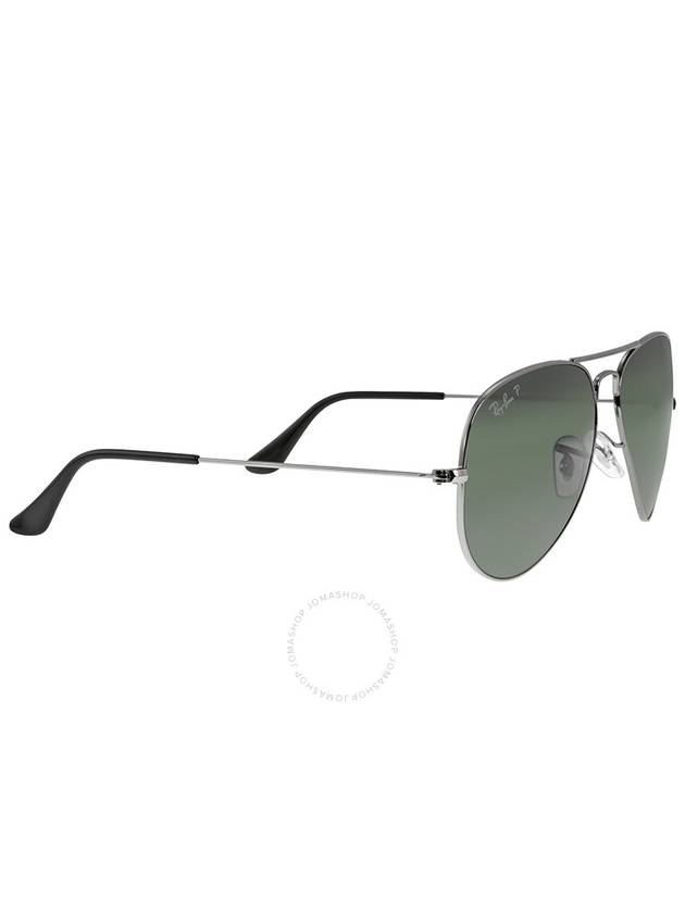 Ray Ban Aviator Classic Polarized Green Classic G-15 Unisex Sunglasses RB3025 004/58 58 - RAY-BAN - BALAAN 3