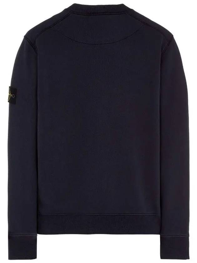 Compass Patch Crew Neck Sweatshirt Navy - STONE ISLAND - BALAAN 4