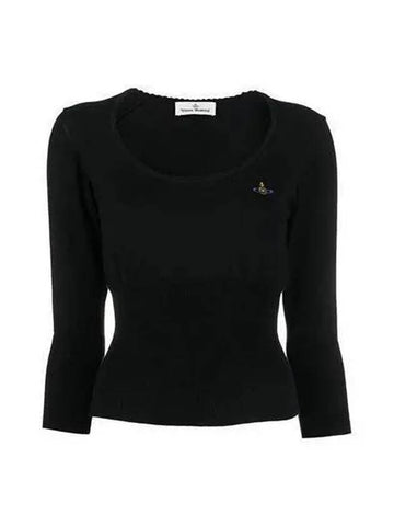 Vivienne West Wood Women s Cotton Cashmere Knit Black 1803002R Y0010 - VIVIENNE WESTWOOD - BALAAN 1