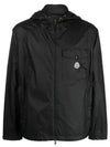 Men's Samakar Zip Up Hoodie Black - MONCLER - BALAAN 2