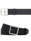 Men's Reversible Leather Belt Black - MONTBLANC - BALAAN 5