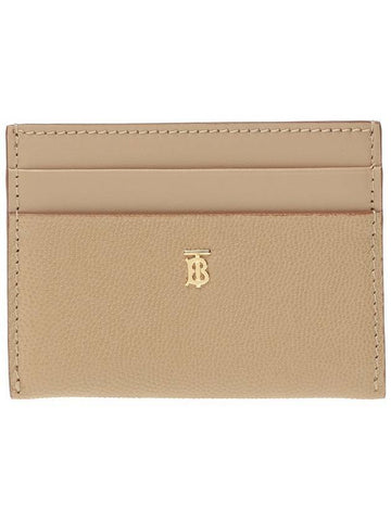 Monogram Motif Card Wallet Archive Beige - BURBERRY - BALAAN 1