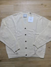 Ivory Wool Leather Label Cardigan W223KN03502I - WOOYOUNGMI - BALAAN 1