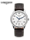 Master Collection Automatic Leather Watch - LONGINES - BALAAN 3