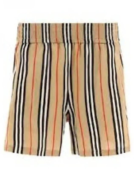 Icon Stripe Shorts Beige - BURBERRY - BALAAN 2