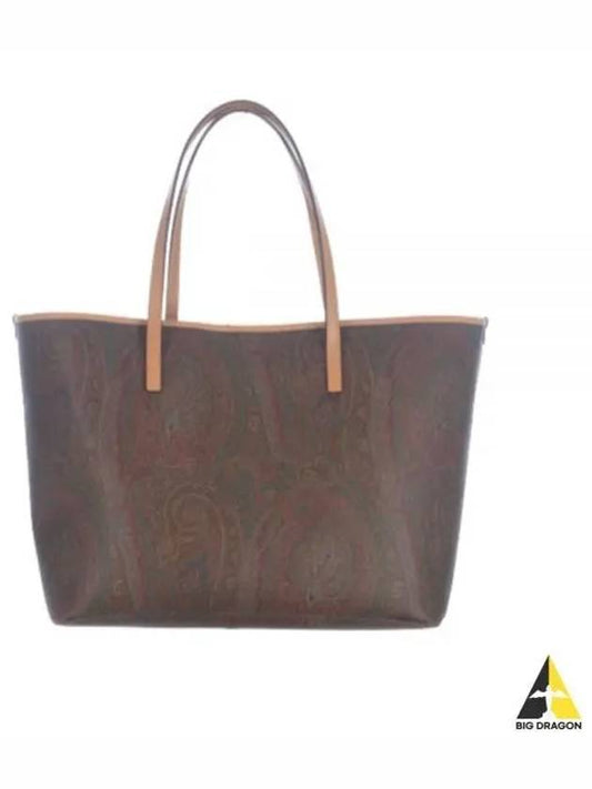 Etro Medium Paisley Shopper Bag Brown 0B374 8010 - ETRO - BALAAN 1