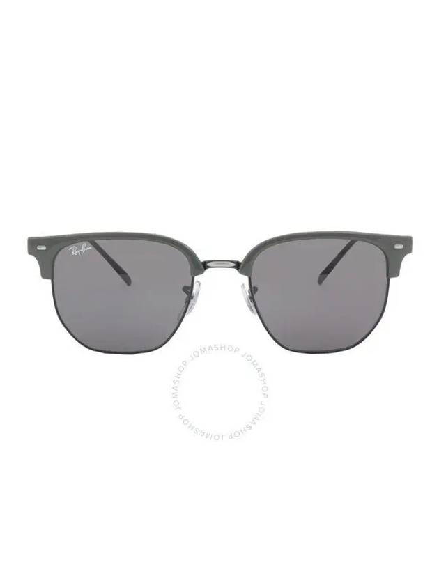 New Clubmaster Dark Gray Irregular UniseSunglasses RB4416 6653B1 51 - RAY-BAN - BALAAN 1