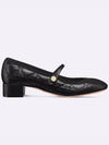 Women's Cannage Quilted Pumps Black - DIOR - BALAAN 3