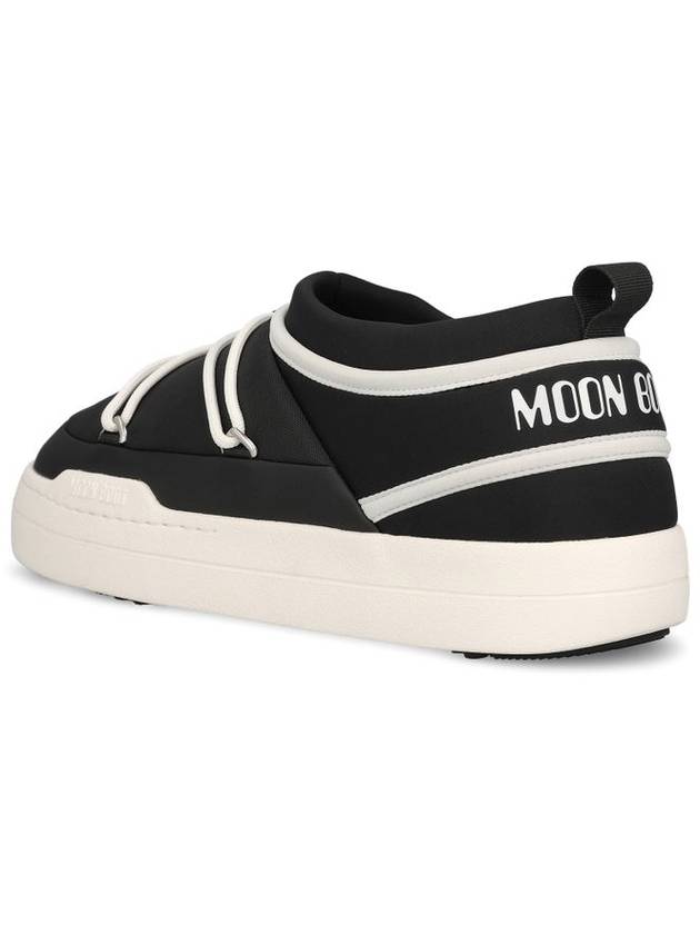 Park Icon Low Top Sneakers Black - MOON BOOT - BALAAN 4