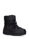 Raw padded nylon upper rubber sole laceup closure boots - MOON BOOT - BALAAN 3