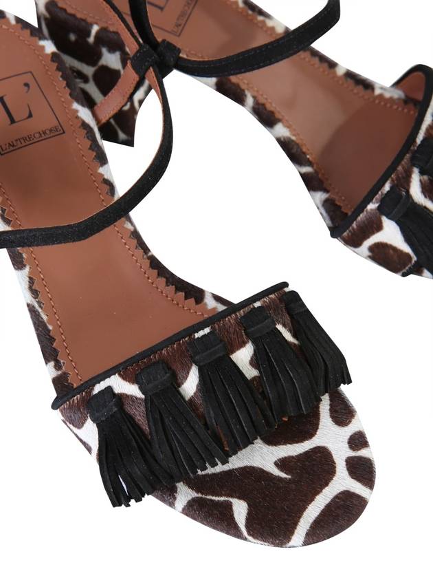 SANDALS WITH ANIMAL PRINT - L'AUTRE CHOSE - BALAAN 4