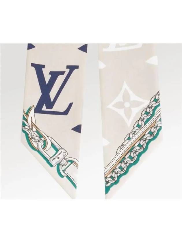 Ultimate Monogram Scarf Blue Marine - LOUIS VUITTON - BALAAN 4