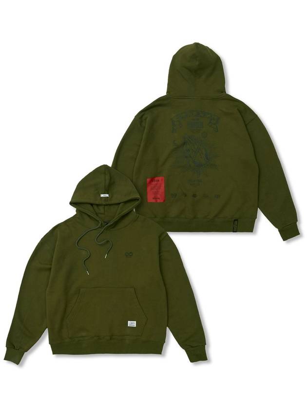 Praying Oversized Hoodie Khaki - STIGMA - BALAAN 1