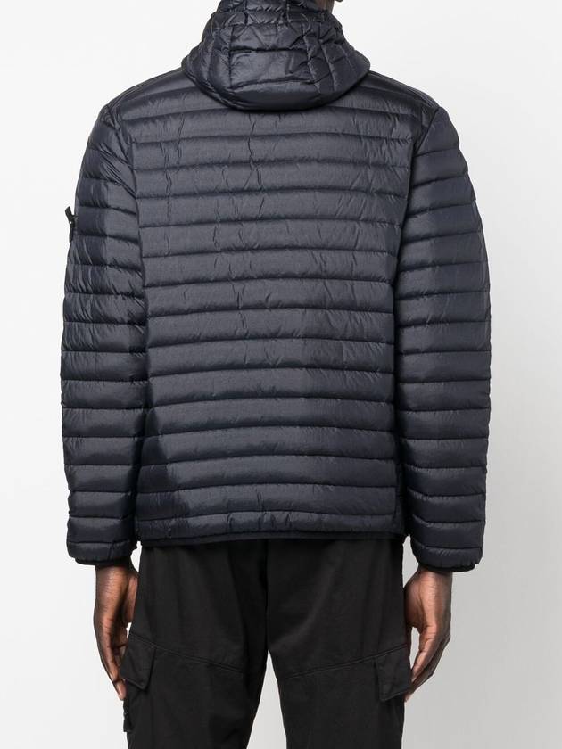 Loom Woven Chambers R-Nylon Down-TC Packable Jacket Black - STONE ISLAND - BALAAN 4