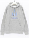 Miley Logo Print Hoodie Grey - ISABEL MARANT - BALAAN 2