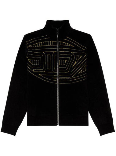 Kralus logo print jacket A149190PHAW - DIESEL - BALAAN 1