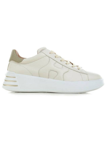 leather low-top sneakers beige - HOGAN - BALAAN 1