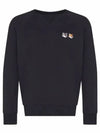 Double Fox Head Patch Classic Sweatshirt Anthracite - MAISON KITSUNE - BALAAN 2