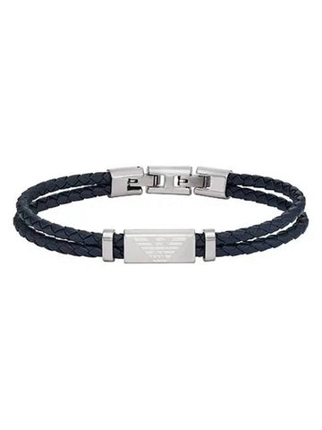 Armani EGS2995040 leather bracelet - EMPORIO ARMANI - BALAAN 1