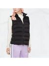 Cenis Logo Padding Vest Black - MONCLER - BALAAN 3