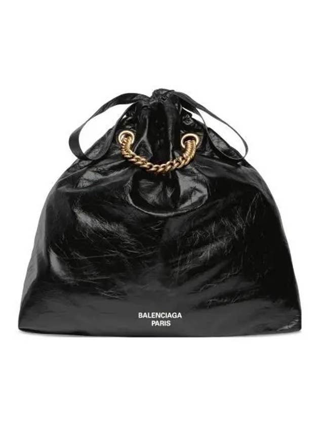 Women's Crush Medium Tote Bag Black - BALENCIAGA - BALAAN 2