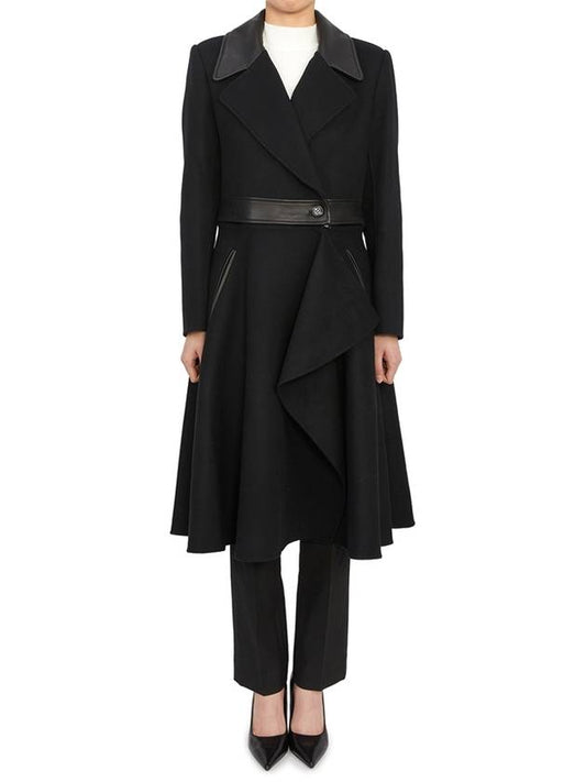 Women's long coat ROSE BLACK - MACKAGE - BALAAN 1