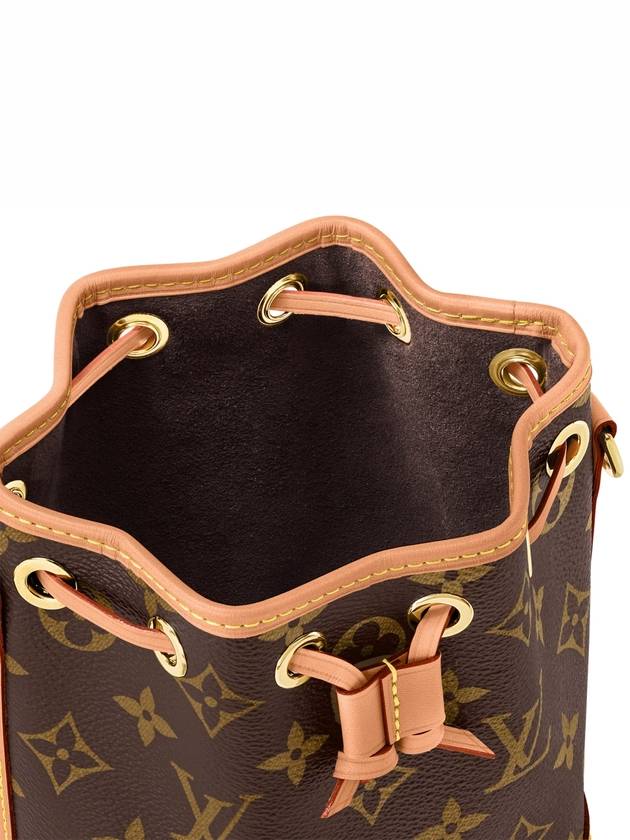 Louis Vuitton Nano Noe Monogram Bucket Bag Brown - LOUIS VUITTON - BALAAN 6