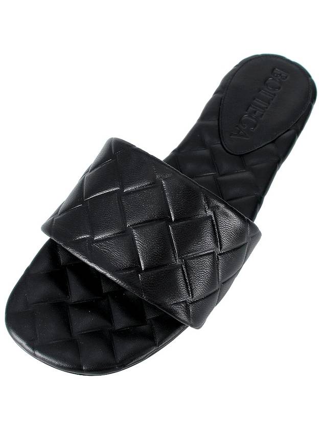 Flat Amy Mule Black - BOTTEGA VENETA - BALAAN 8