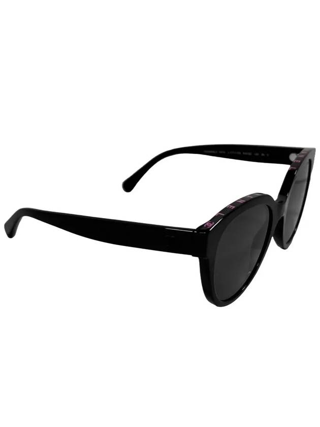 Eyewear Butterfly Acetate Sunglasses Black - CHANEL - BALAAN 8