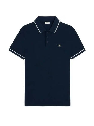 Classic Polo Shirt Navy - CELINE - BALAAN 1