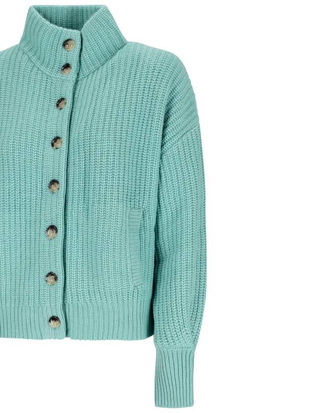 POLO NECK CARDIGAN - ALLUDE - BALAAN 3