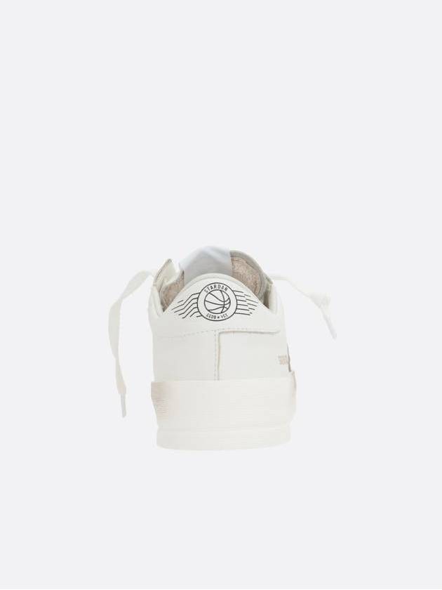 Stardan Leather Low Top Sneakers White - GOLDEN GOOSE - BALAAN 4