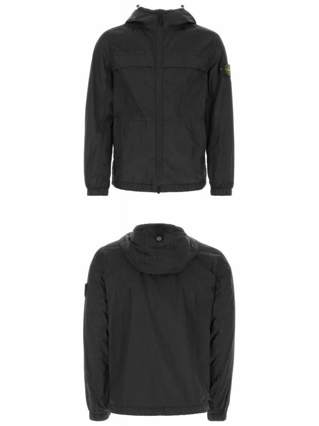 Garment Dyed Crinkle Reps R-Nylon Jacket Grey - STONE ISLAND - BALAAN 5