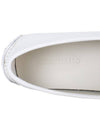 Gancini Ornament Driving Shoes White - SALVATORE FERRAGAMO - BALAAN 9