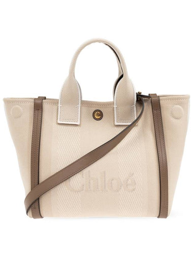 Chloé Handbag Carry Small, Women's, Cream - CHLOE - BALAAN 1