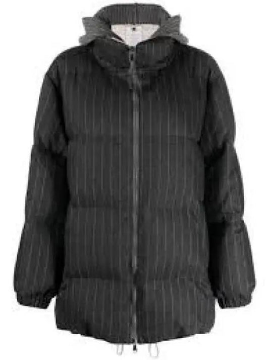 Brunello Cucinelli Down Padding Black MB0832761 1235815 - BRUNELLO CUCINELLI - BALAAN 1