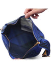 Peg Checked Duffel Bag Blue - BURBERRY - BALAAN 7