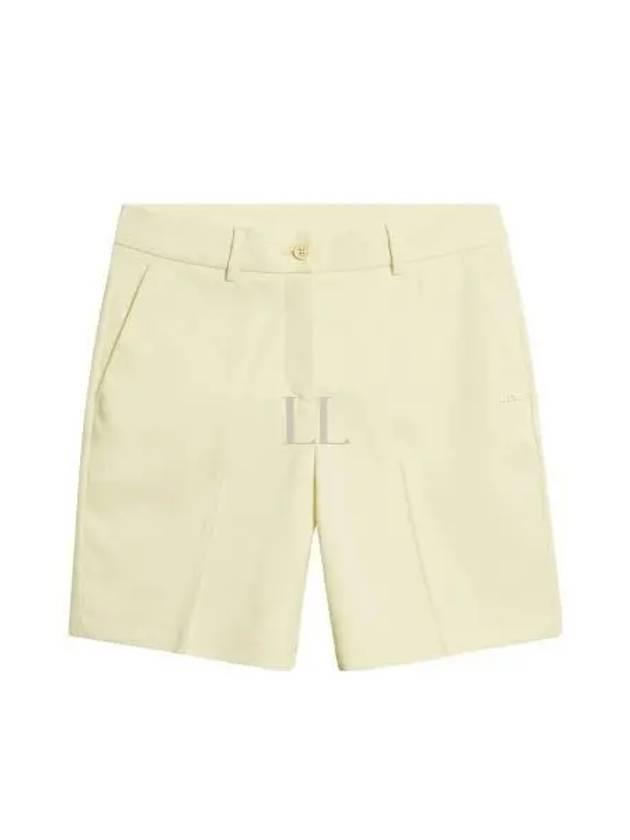 Women's Gwen Long Shorts Yellow - J.LINDEBERG - BALAAN 2