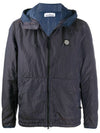 Primaloft TC Hooded Jacket Marine Blue - STONE ISLAND - BALAAN 1