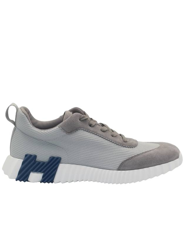 Bouncing Mesh Low Top Sneakers Grey - HERMES - BALAAN 5