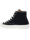 Logo Canvas High-Top Sneakers Black - VIVIENNE WESTWOOD - BALAAN 4