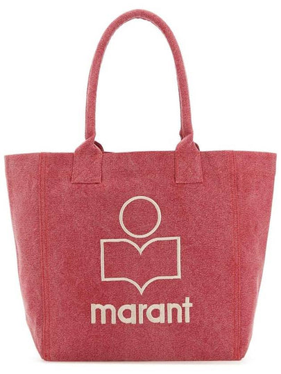 Yenky Embroidered Logo Small Tote Bag Pink - ISABEL MARANT - BALAAN 2