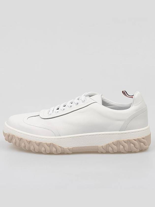 Cable Field Sneakers White - THOM BROWNE - BALAAN 3