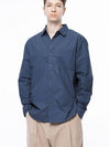 Men s M243SH01NY Standard Polygon Pocket Shirt Royal Navy - CHANCE'S NOI - BALAAN 2