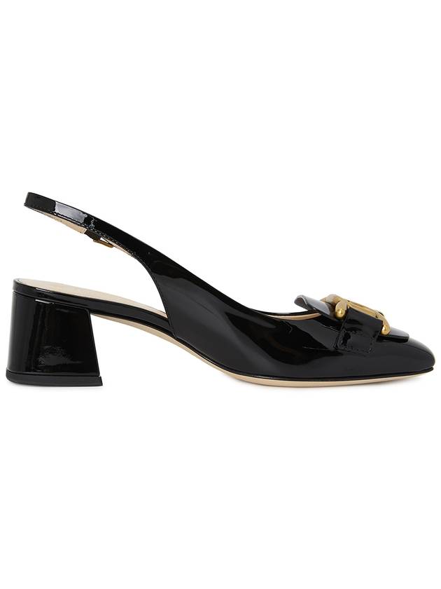 Kate Patent Leather Slingback Heels Black - TOD'S - BALAAN 5